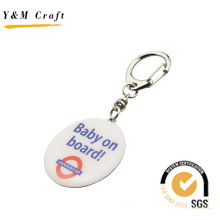 Wholesale Promotion Gift Blank Metal Key Chain with Custom Design